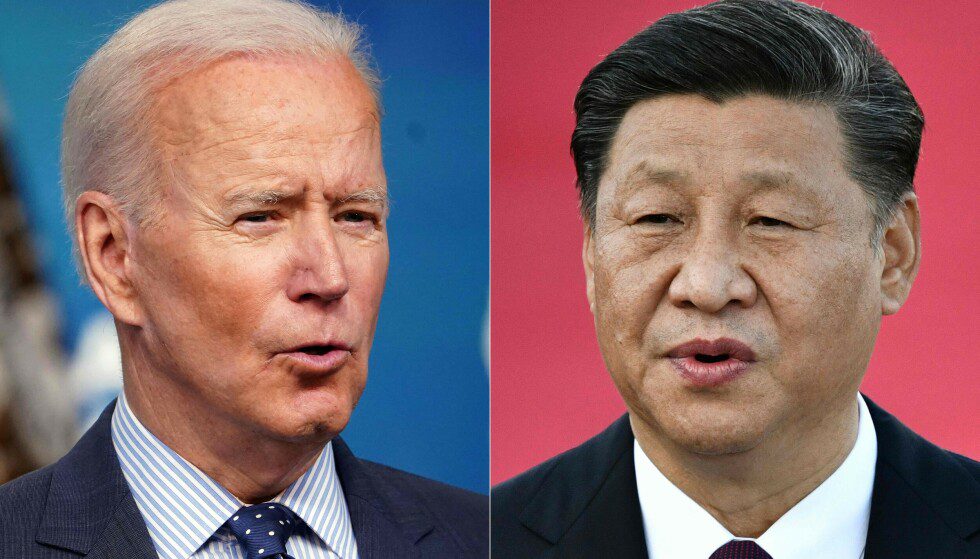 Talking: Joe Biden and Xi Jinping spoke for more than two hours on Thursday.  Photo: NTB