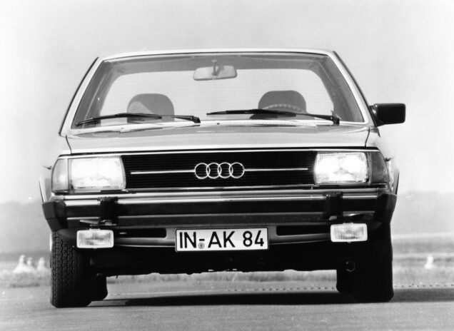 This is what the 1997 Audi 100 looked like from the front, and it fits 