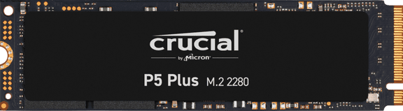M.2-based SSD Crucial P5 Plus.