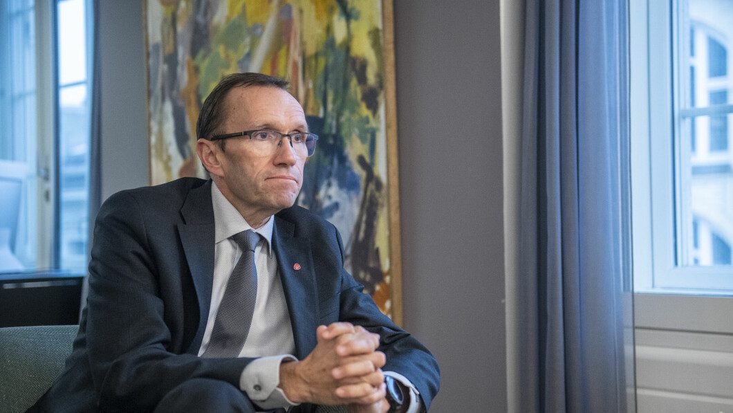 Concern: Environment and Climate Minister Espen Barth Eide has expressed concern about the findings in the new climate report from Norwegian and Finnish scientists.  Photo: Annika Birdy / NTB