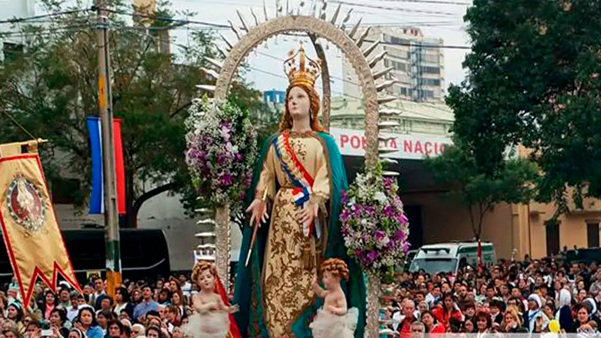 The celebration of the Assumption of the Virgin Mary in Asuncion del Paraguay, a city founded on August 15, 1537, bears this name in honor of the creed.