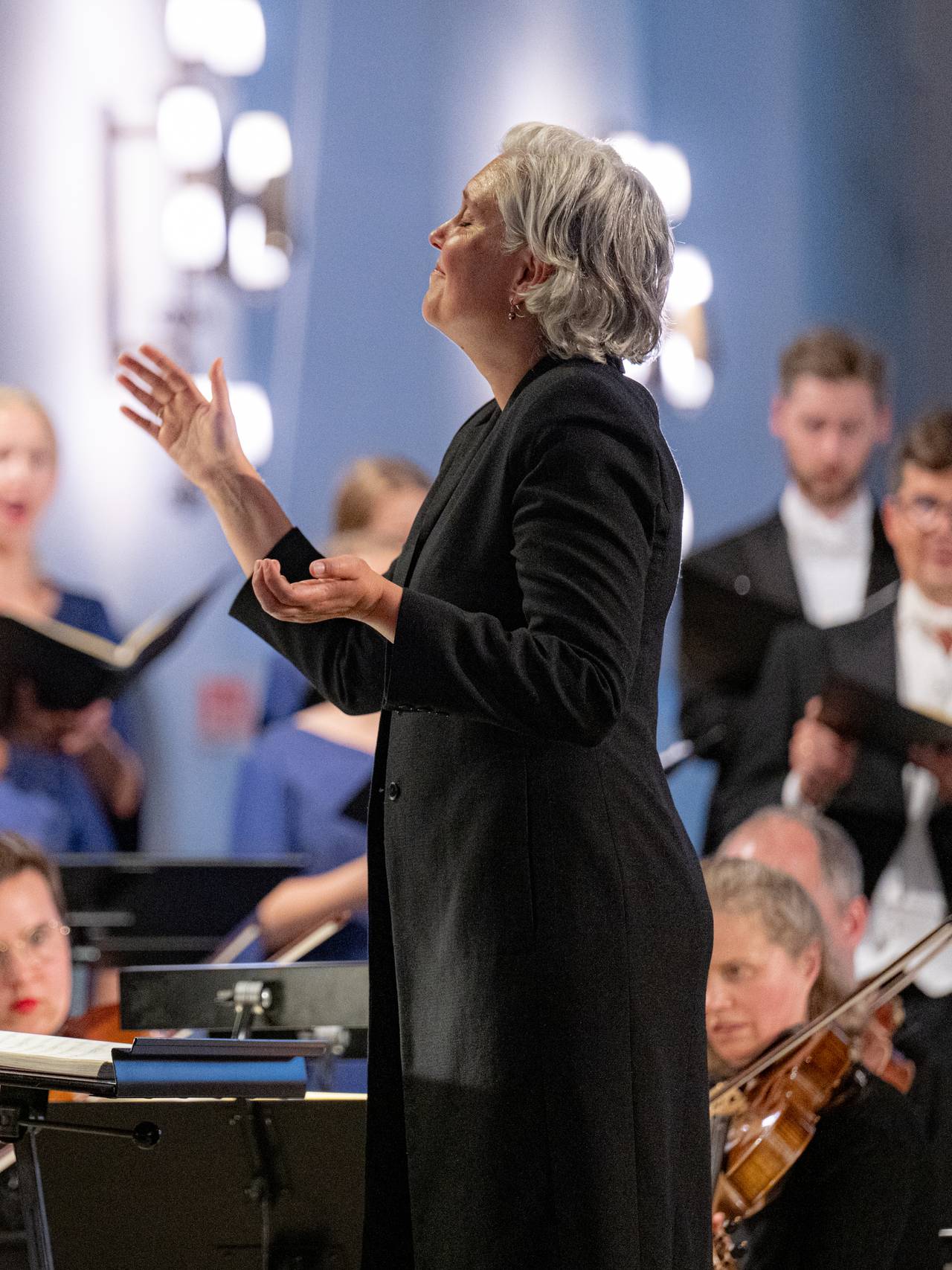 Vivian Sydneys performs Mozart's Requiem during the 2022 Oslo Chamber Music Festival.