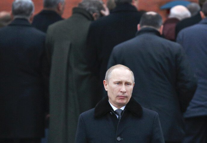 Middle-aged men: Who is in Putin's inner circle is uncertain, but there are many indications that he surrounds himself with men his own age.  Photo: AFP/NTB.