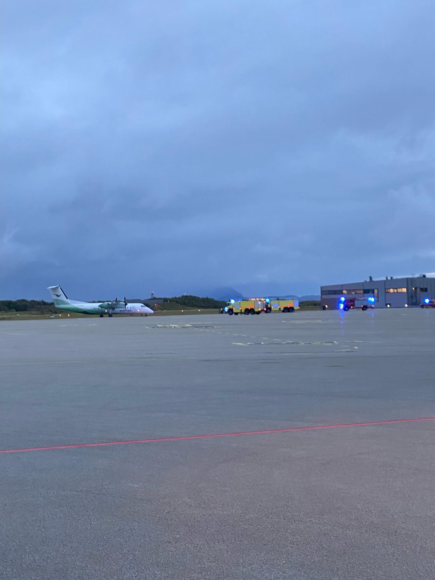 Bodø Airport, Widerøe |  Went out to fly at Bodø airport