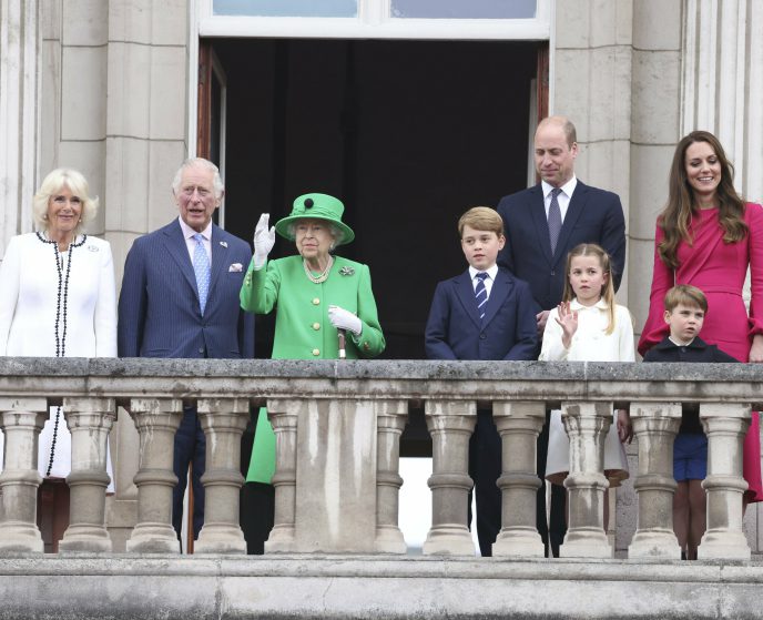 Royal Children: Several generations of royalty have been brought together from the British Royal Family.  Photo: Ian Vogler/AP/NTB