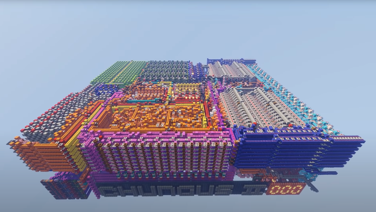 Is this the most extreme Minecraft innovation ever?