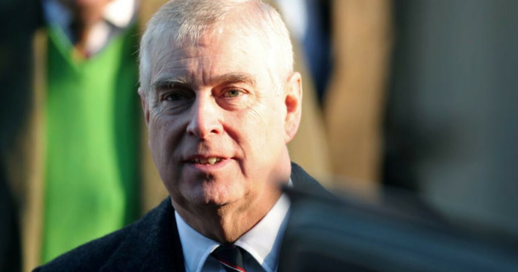 Fears of Prince Andrew's wrath