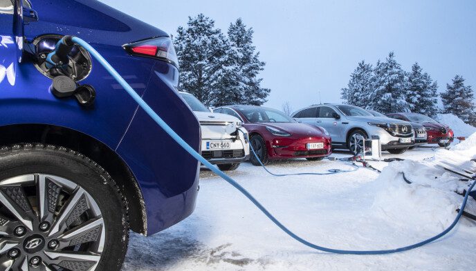 Price increase: For an electric car that costs NOK 600,000, the additional cost of VAT will be NOK 25,000.  Perhaps not all the world to worry about.  Photo: Markus Pentekinen.