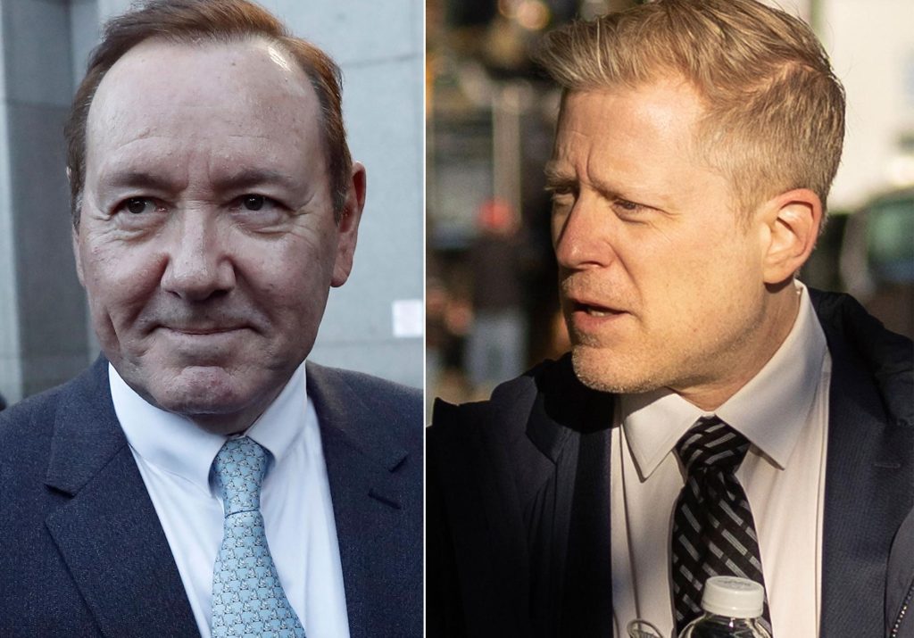 Kevin Spacey met alleged abuse victim Anthony Rapp in court - VG