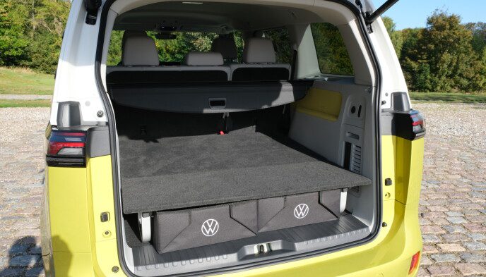 Huge: the luggage compartment is more than 1100 liters.  It's twice the size of the VW ID.4 and is a dream for families with children.  Photo: Ron Korsfull