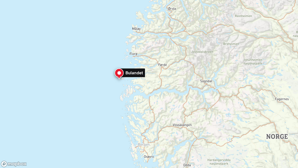 Bulented - NRK capsized west of Westland