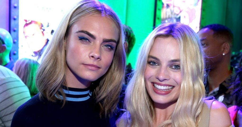 Cara Delevingne and Margot Robbie in a tragic accident