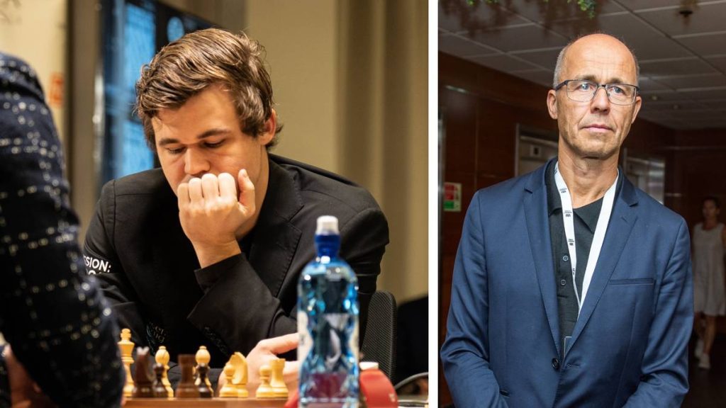 Magnus Carlsen og Henrik Carlsen
