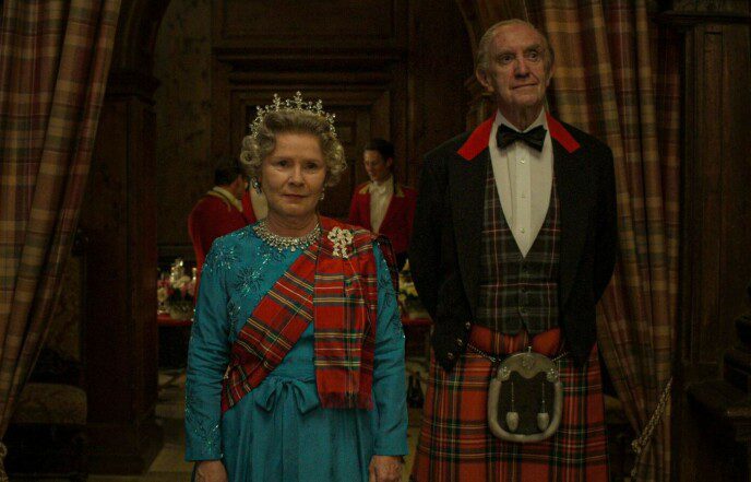New season: Imelda Staunton and Jonathan Pryce as Queen Elizabeth and Prince Philip.  Photo: Netflix
