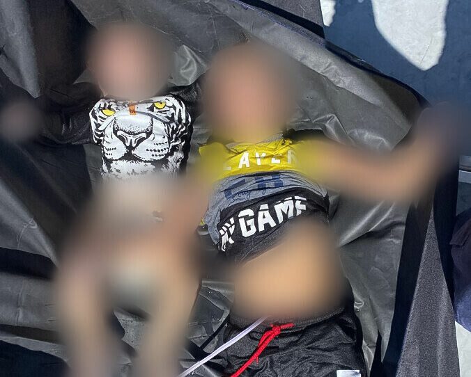 The missing: the sons of Muhammad and Asim (9 months) and the older brother Abdel-Wahhab (5).  Game, Big Brother shirt said.  Photo: Turkish Coast Guard