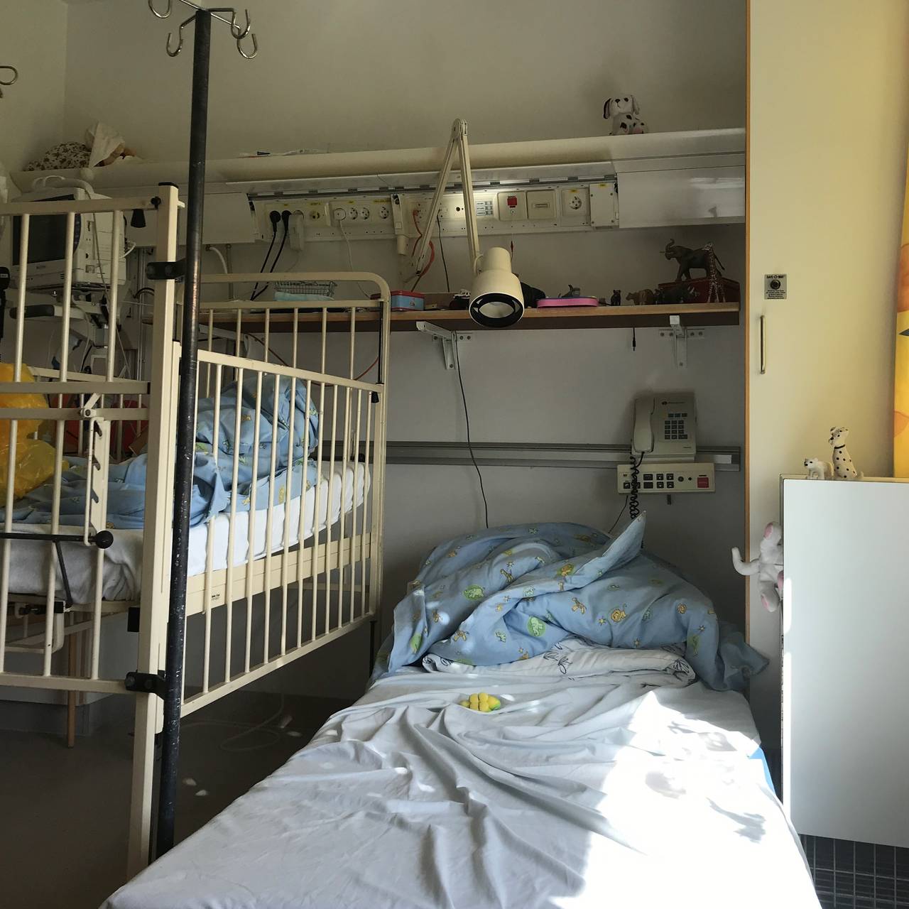 The daughter spent several months in solitary confinement.  This means 12 square meters to live without the possibility of going out at the risk of contracting hospital bacteria.