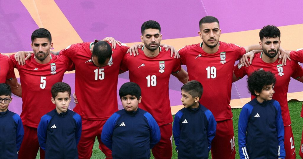Iran protests at the Qatar World Cup - you can die for this