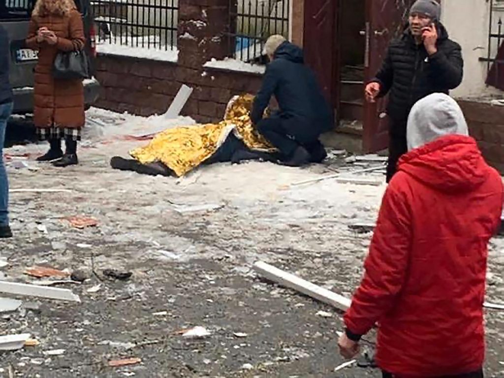 Explosions in Ukrainian cities - Three are said to have been killed in Kyiv - VG