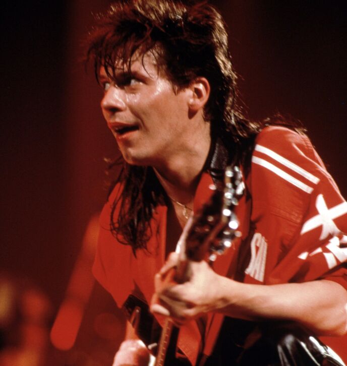 1984: Andy Taylor had cancer.  Photo: REX/NTB