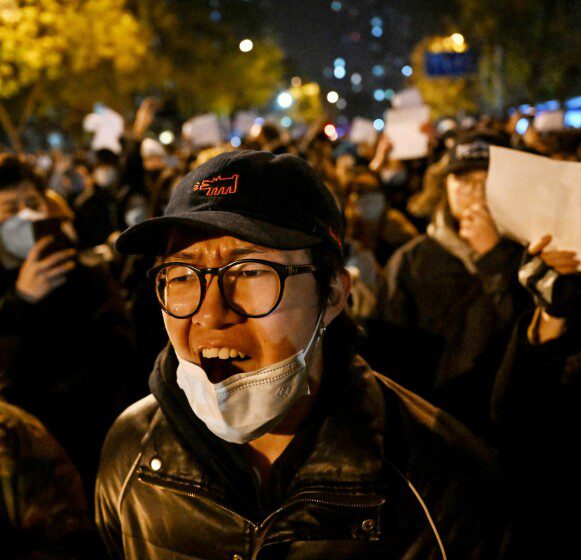 Ethnicity: Many in Beijing are angry and want Xi Jinping to step down.  Photo: Noel CELIS/AFP/NTB.