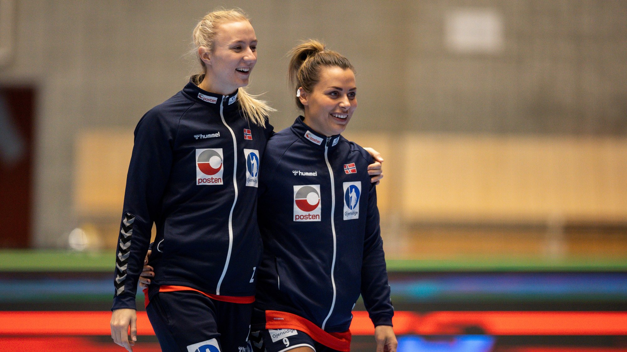 EC Handball, Girls Handball |  The Norwegian star didn't think she'd become part of the girlfriends trend: - I never thought of that
