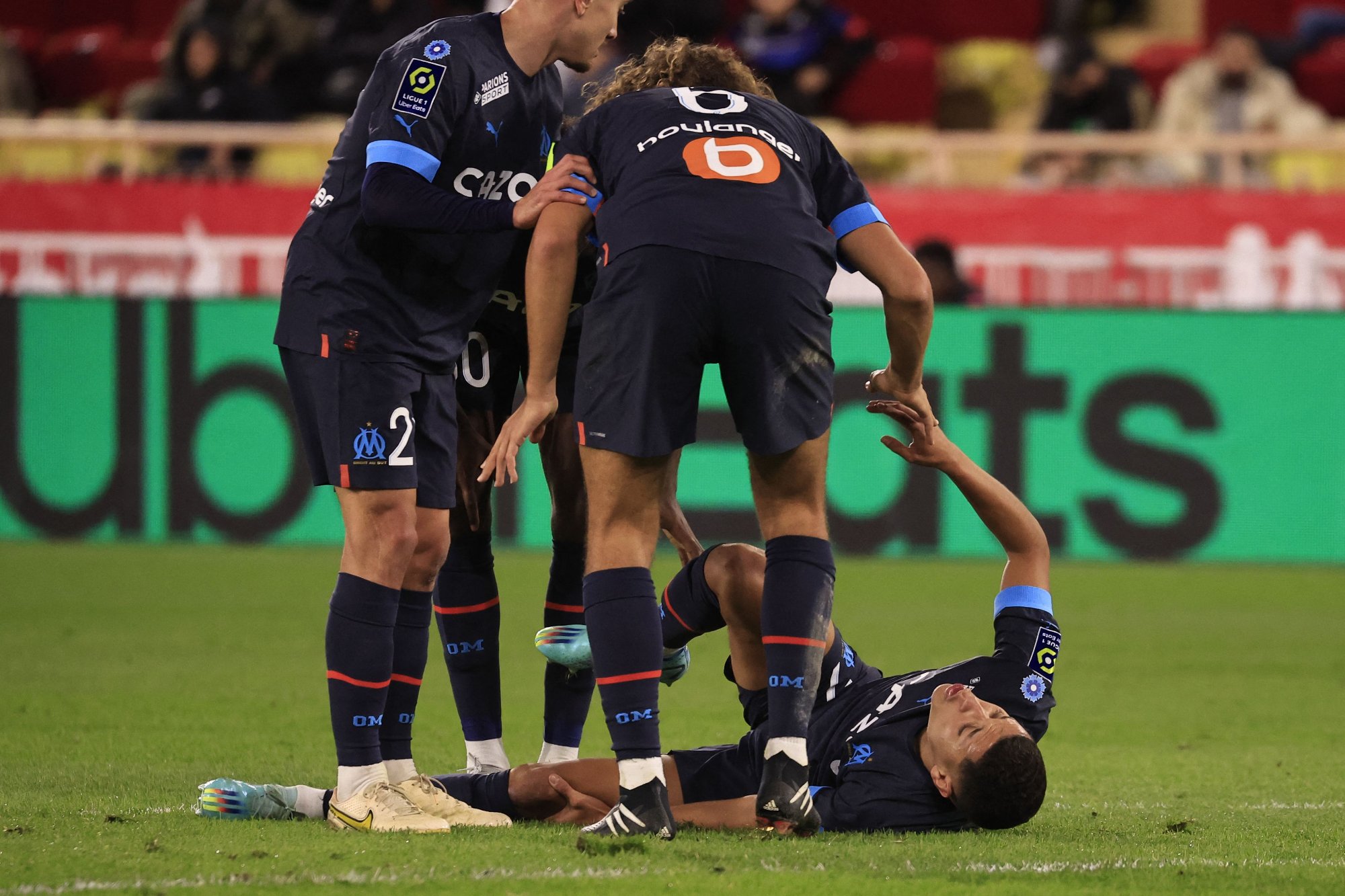 Ligue 1, AS Monaco |  A terrible injury to the Marseille star: – These are not good pictures