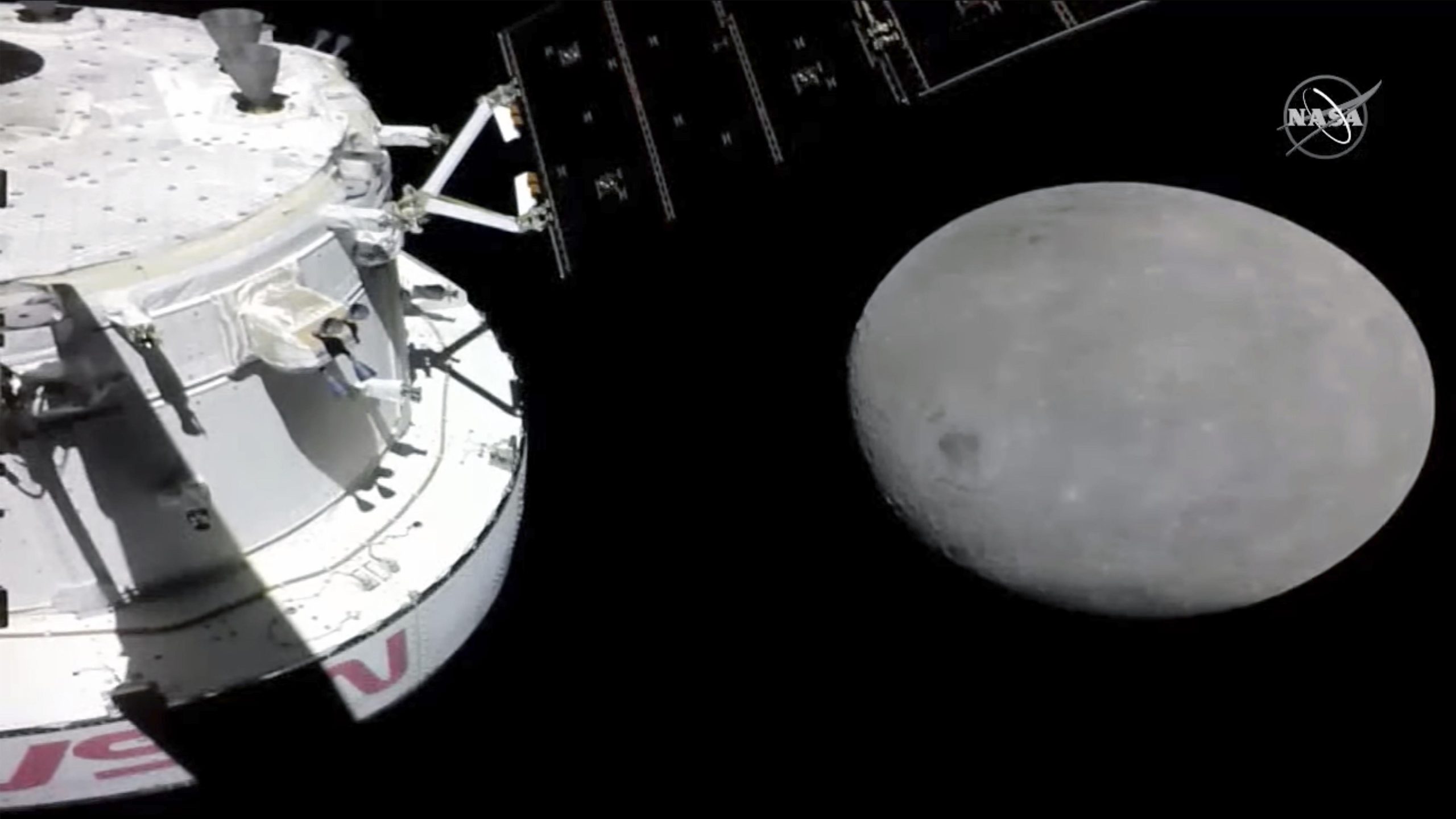 NASA capsule has reached the moon