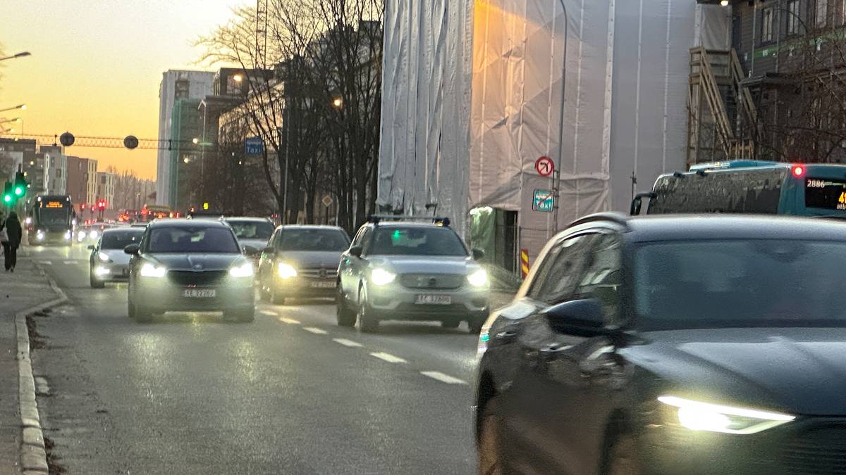 Biler i Trondheim sentrum