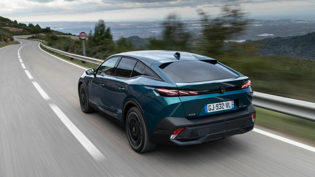 Sporty: the 408 has more off-road details, and here Peugeot has created a car that will stand out a bit.