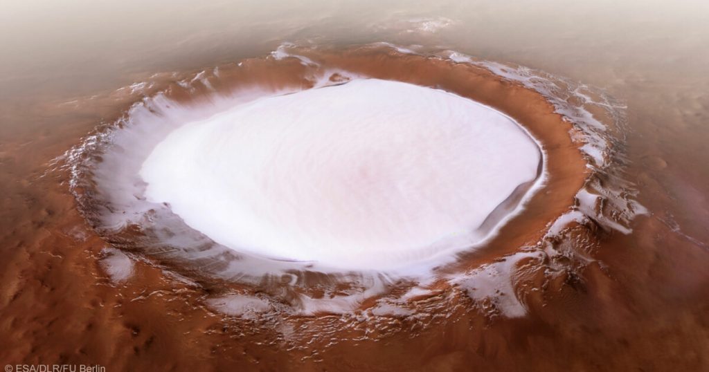 The first life in the solar system may have originated on Mars
